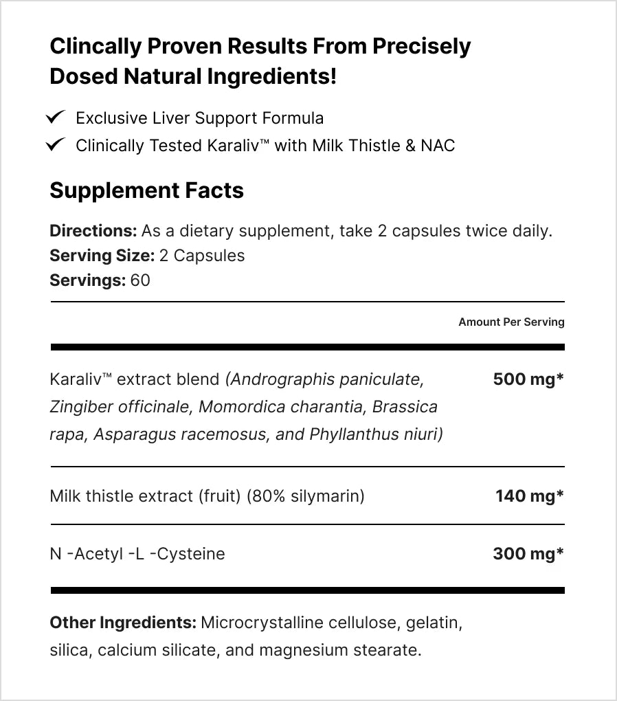 MuscleMeds Liver Detox And Defend (120 Caps)