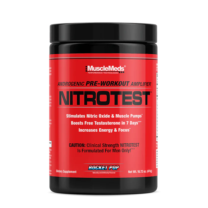 MuscleMeds Nitrotest Test Boosting Pre Workout