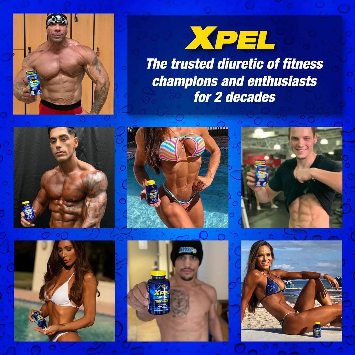 MHP Xpel Natural Diuretic (80 Capsules)