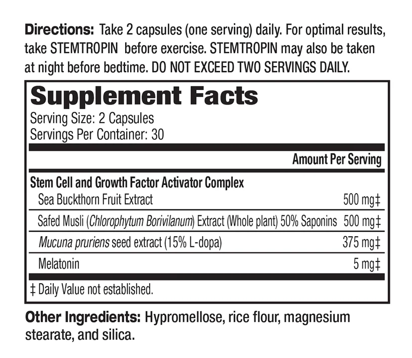 MuscleMeds Stemtropin (60 Capsules)