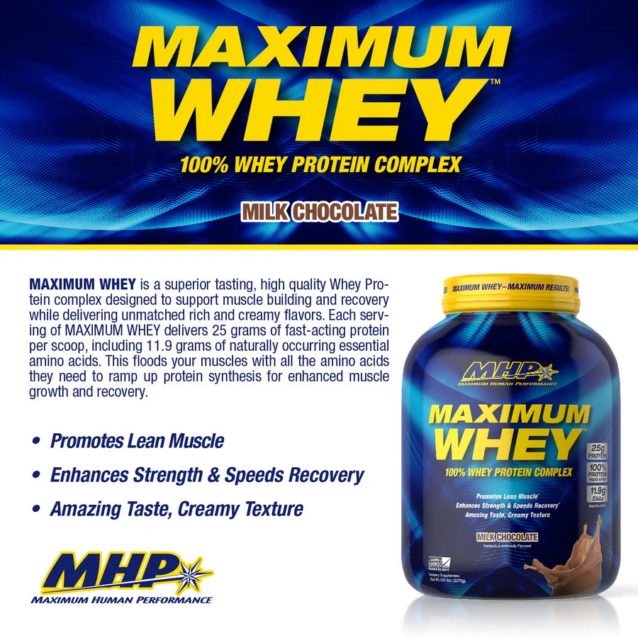 MHP Maximum Whey Protein Powder