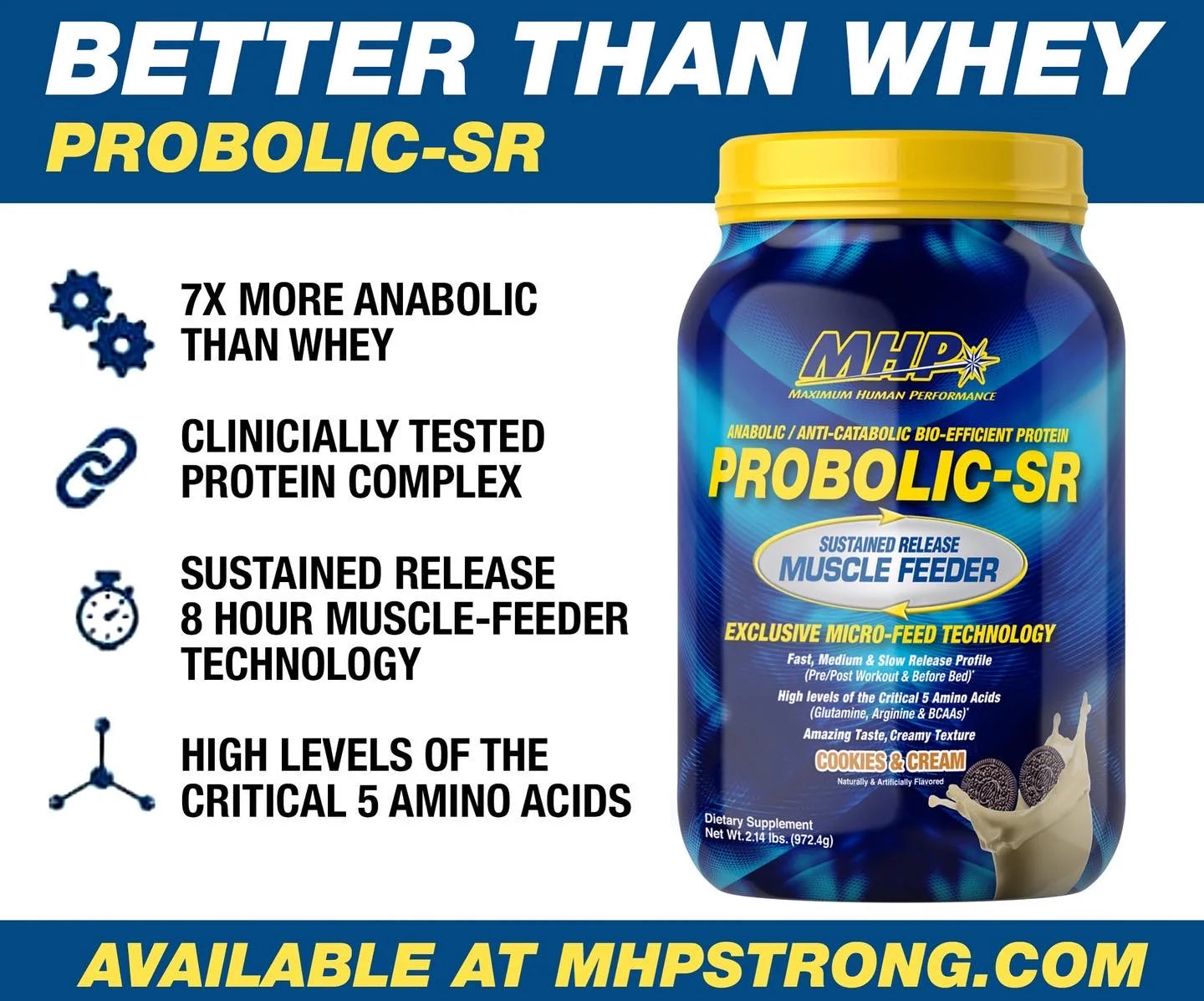 MHP Probolic Sr Protein Powder