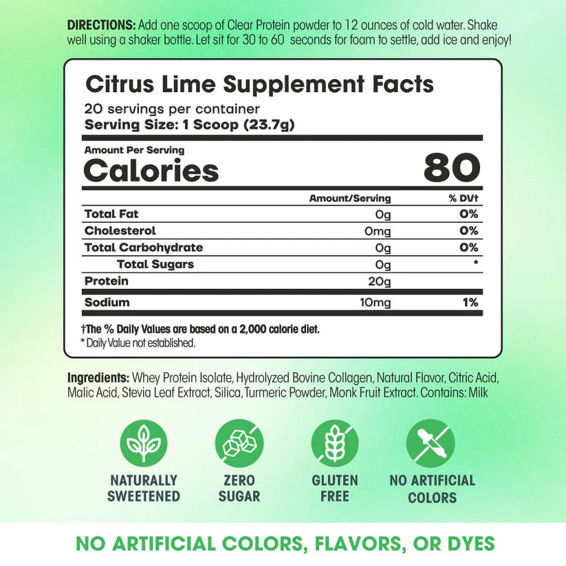 Fit&Lean Clear Protein