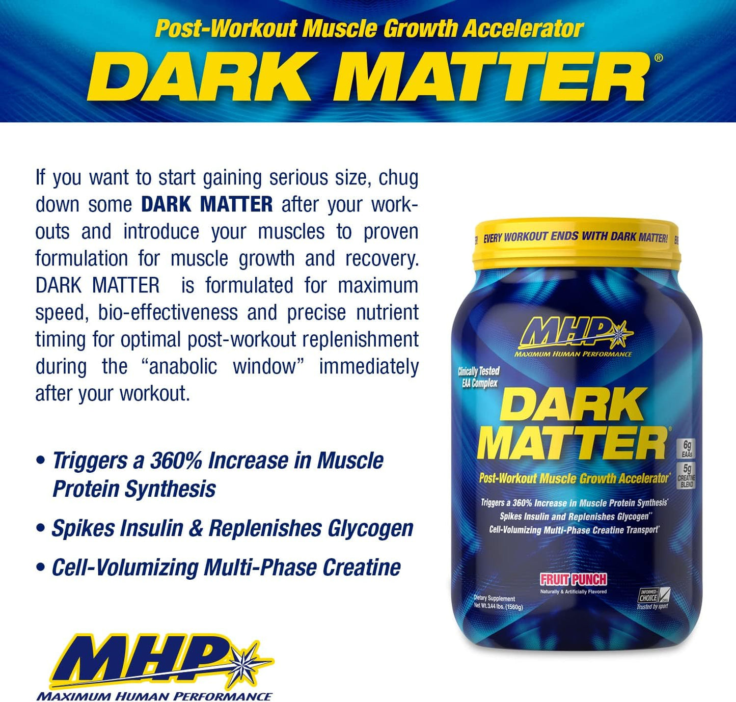 MHP DARK MATTER Post Workout