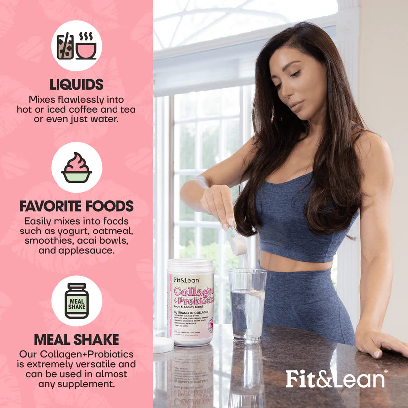 Fit&Lean Collagen Probiotics