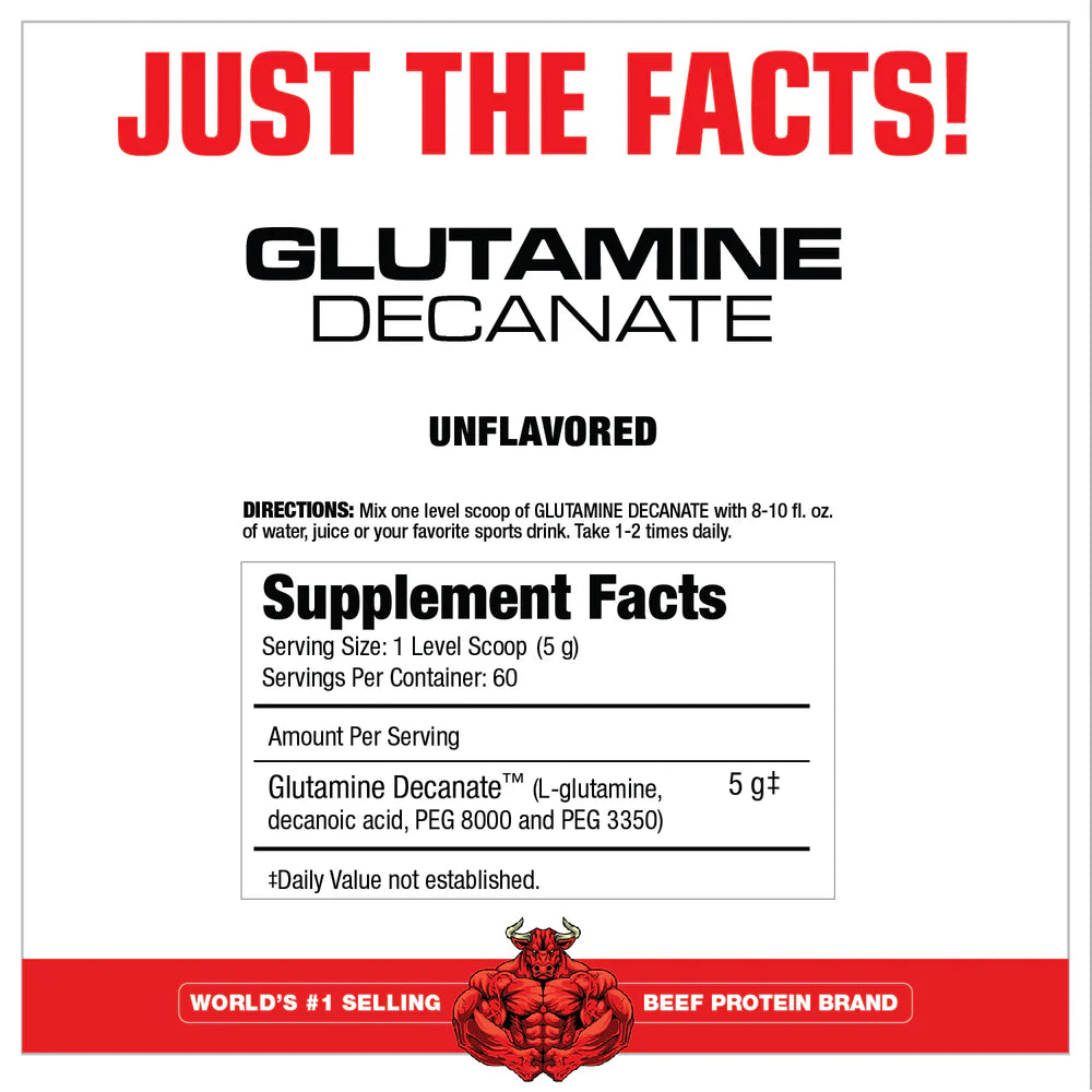 MuscleMeds Glutamine Decanate (300 Grams)