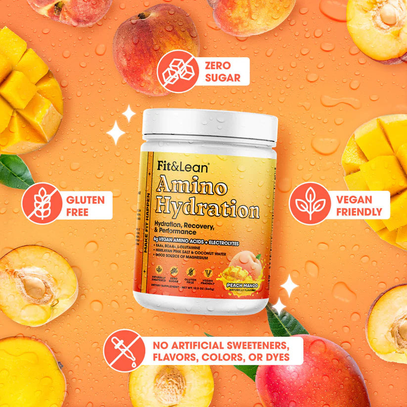 Fit&Lean Amino Hydration - Peach Mango