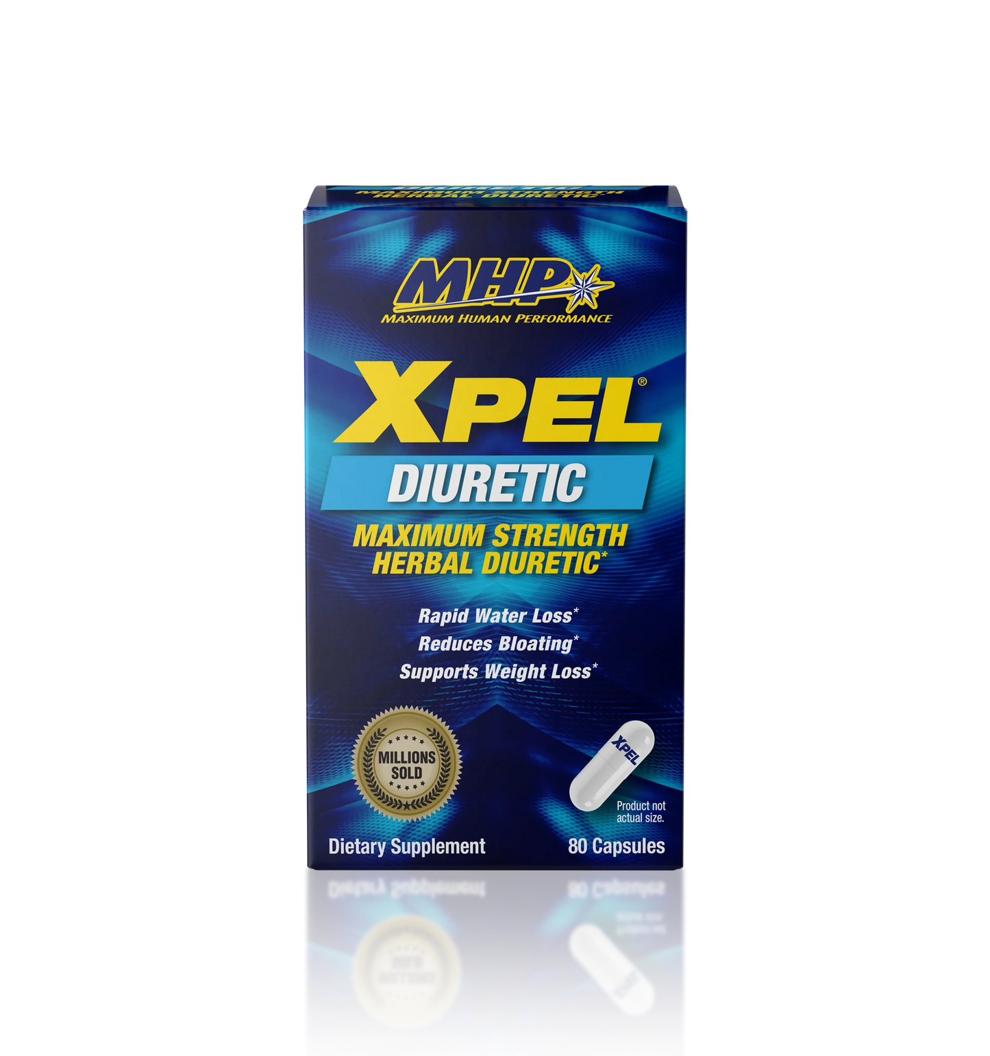 MHP Xpel Natural Diuretic (80 Capsules)
