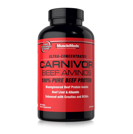 MuscleMeds Carnivor Beef Amino (300 Tablets)