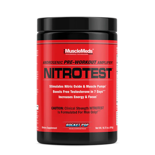 MuscleMeds Nitrotest Test Boosting Pre Workout