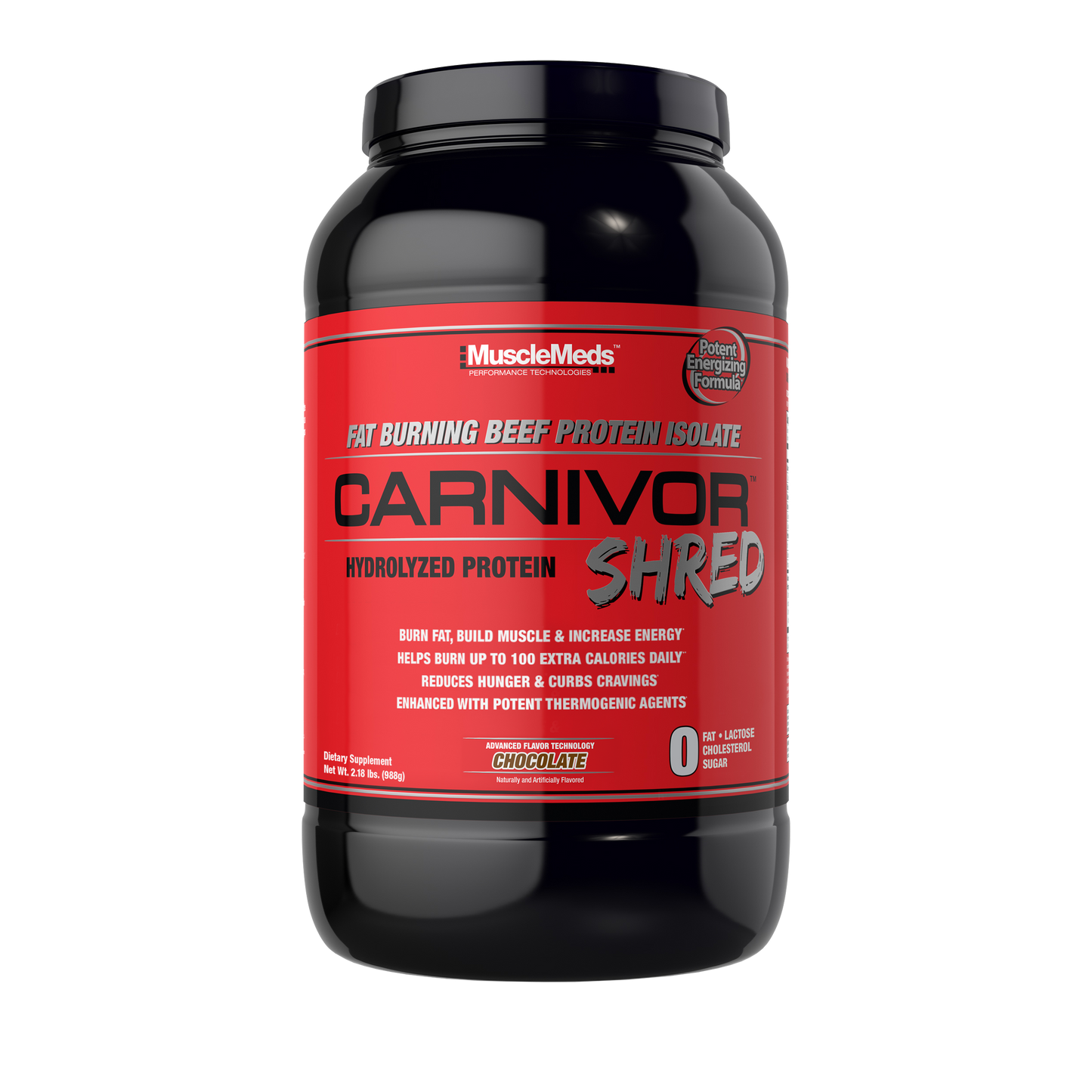MuscleMeds CARNIVOR SHRED - 100% PROTEINE DI MANZO + BRUCIA GRASSI