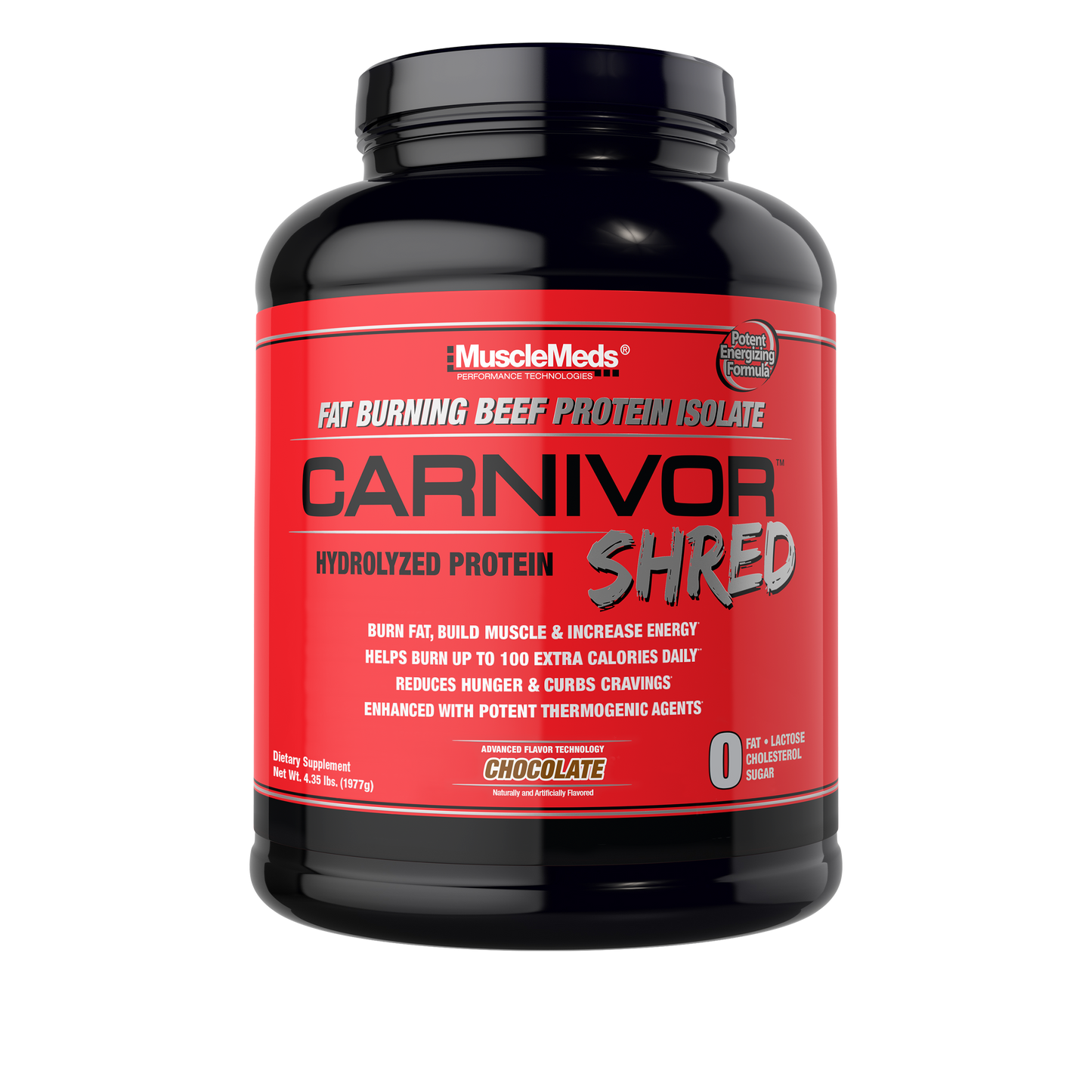 MuscleMeds CARNIVOR SHRED - 100% PROTEINE DI MANZO + BRUCIA GRASSI