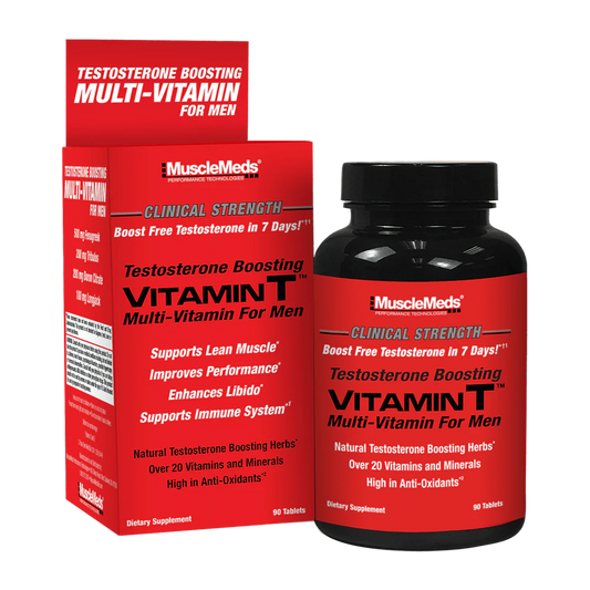 MuscleMeds Vitamin T - 2-1 Multivitamin Testosterone Booster