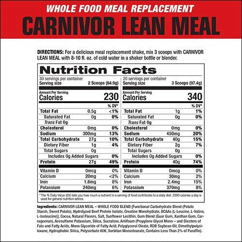 MuscleMeds Carnivor Lean Meal