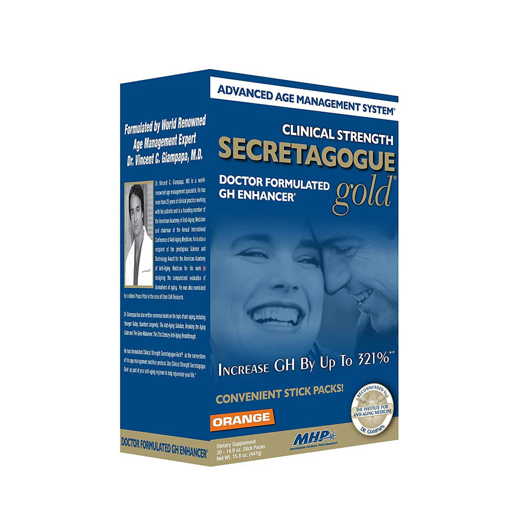 MHP Secretagogue Gold Clinical Strengh (30 Packs, Orange)
