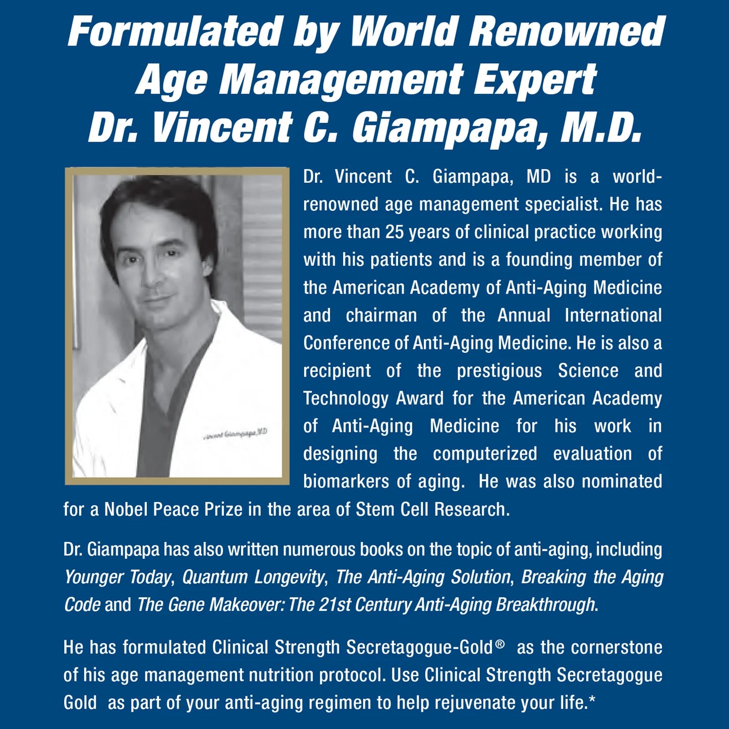 MHP Secretagogue Gold Clinical Strengh (30 Packs, Orange)